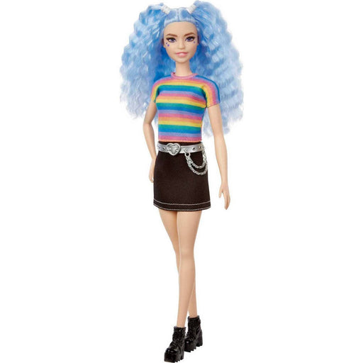 Barbie Fashionista Doll - Rainbow Striped Top