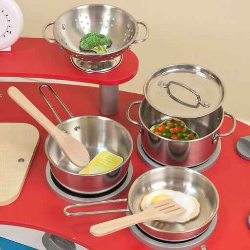 Let's Play House! 8 Piece Pots and Pans Set