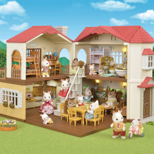 Roof Country Home Dollhouse