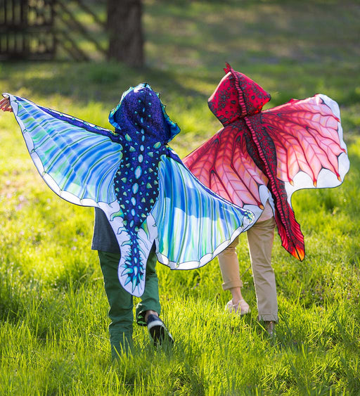 Fabric Dragon Wings - Frost Blue