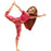 Barbie Made to Move Doll - Orange Dye Pants