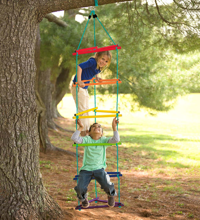 6-Foot Rainbow Triangle Rope-Climbing Ladder